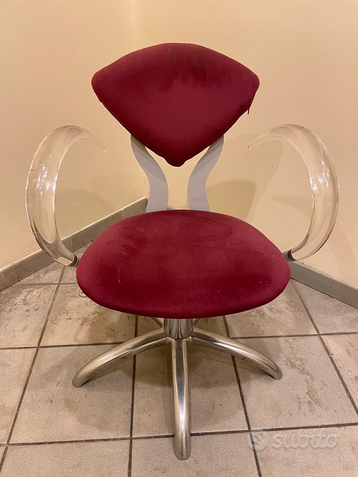 Sedie in velluto colorate Mobili usati