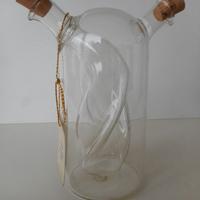 Bottiglia cristallo olio aceto