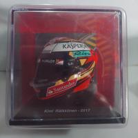 miniatura casco F1 Kimi Raikkonen 2017 