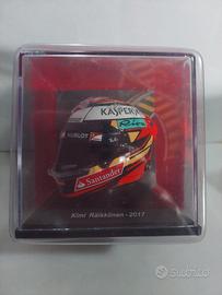 miniatura casco F1 Kimi Raikkonen 2017 