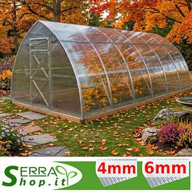 Serra orto tunnel policarbonato giardino piante