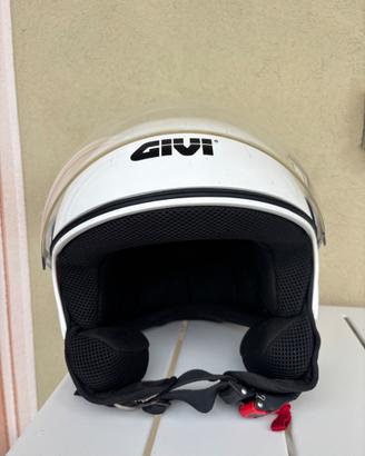 casco jet Givi bianco