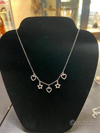 Collana girocollo argento