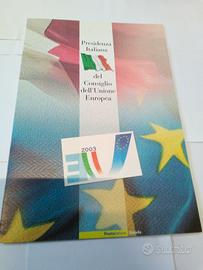 Folder Presidenza Italiana Unione Europea 2013