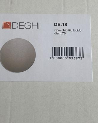 Specchio tondo filo lucido 70 cm