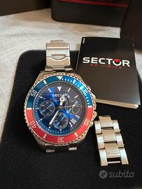 Orologio SECTOR Uomo Cronografo Acciaio