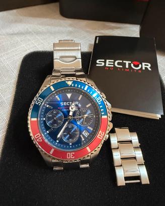 Orologio SECTOR Uomo Cronografo Acciaio