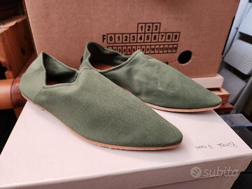 Scarpe Babù 42 tessuto verde