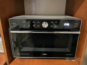 Whirlpool Microonde Supremechef 6 senso DUALCRISP