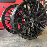 Cerchioni MSW 19 pollici nero lucido per volvo