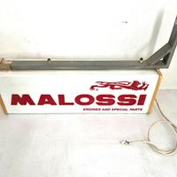 INSEGNA LUMINOSA MALOSSI ORIGINALE COME NUOVA