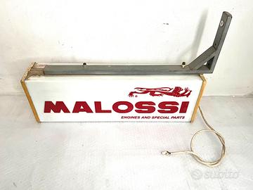 INSEGNA LUMINOSA MALOSSI ORIGINALE COME NUOVA