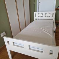 Lettino bambino ikea Kritter con materasso