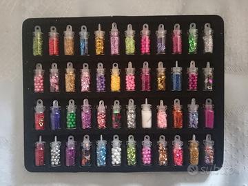 Corallini e Paillettes per resina