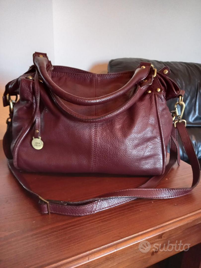 Borsa Carpisa pelle bordeaux Abbigliamento e Accessori In vendita a Catanzaro