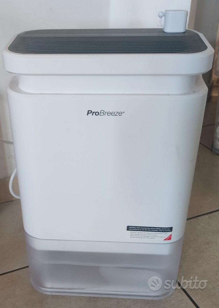 Pro Breeze Deumidificatore Essiccante 10L - Elettrodomestici In vendita a  Roma