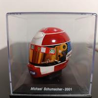 casco schumacher 2001 gp usa 1:5