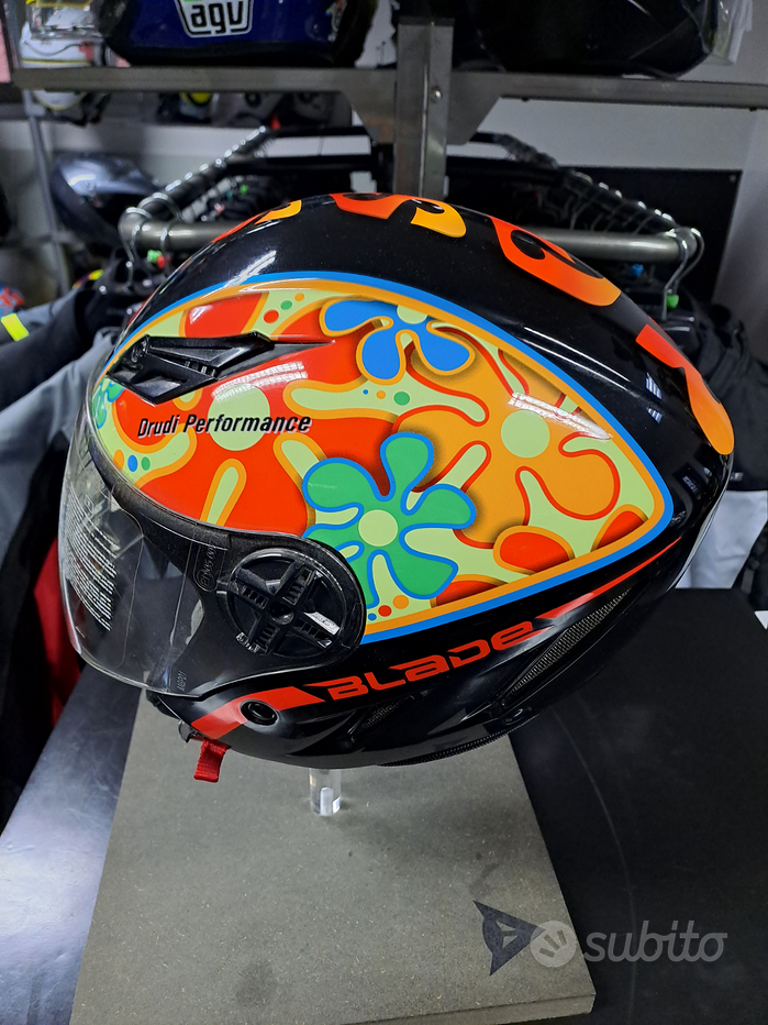 Casco jet rosso - Accessori e ricambi moto originali 