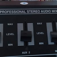 TC-23 AUDIO MIXER STEREO PROFESSIONALE A 3 CANALI