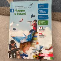 Libro di testo per 1 media mappe e tesori