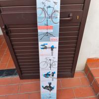 Cavalletto per manutenzione bici
