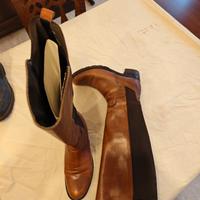 Stivale donna vera pelle