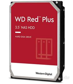 Lotto tre Hard Disk Western Digital Red Plus 4TB