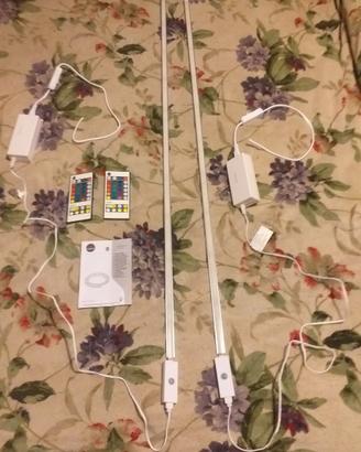 Strisce barre led multicolore con telecomando