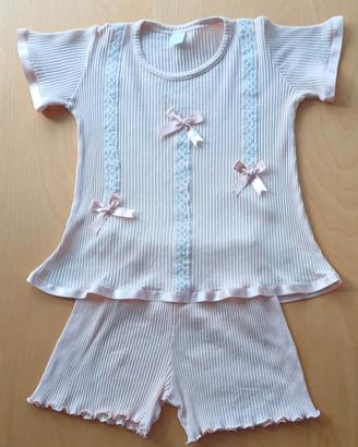 pigiama elegante per bambina