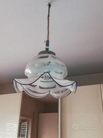 Lampadario murano anni 80