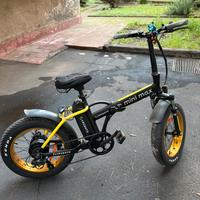 E-bike argento Minimax Bici Elettrica