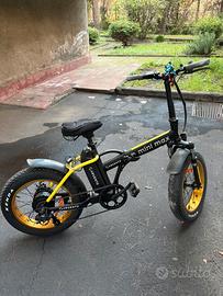 E-bike argento Minimax Bici Elettrica