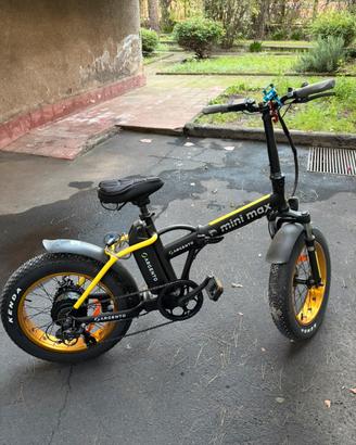 E-bike argento Minimax Bici Elettrica