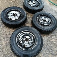 cerchi e gomme per Fiat panda 4x4 vecchio tipo 