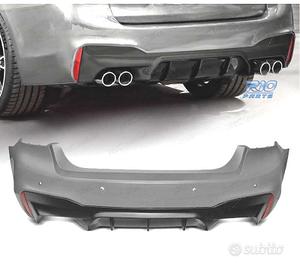 PARAURTI POSTERIORE BMW G30 17-20 LOOK M5 PDC
