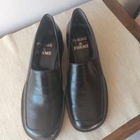 Scarpe marroni in pelle nuovissime