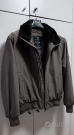 Giubbotto Bomber “Sea Barrier” collo in pelliccia