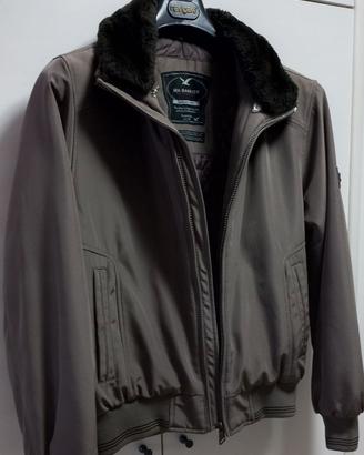 Giubbotto Bomber “Sea Barrier” collo in pelliccia