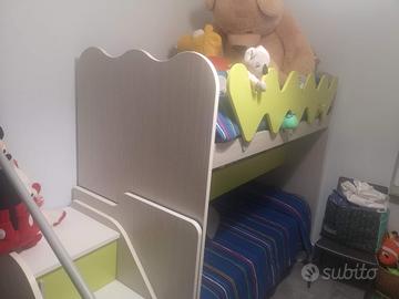 Cameretta per bambini/ragazzi completa Salvaspazio
