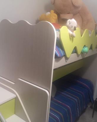 Cameretta per bambini/ragazzi completa Salvaspazio