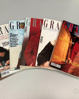 Riviste moda bellezzaanni 90 Grazia, Amica >250kg
