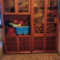 Due armadi 1,20 alti 2,40 in ciliegio