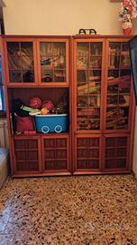 Due armadi 1,20 alti 2,40 in ciliegio