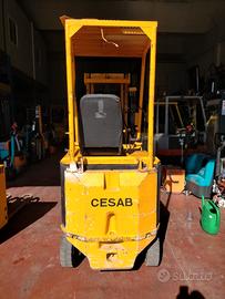 Carrello elevatore elettrico 1600kg marca Cesab.