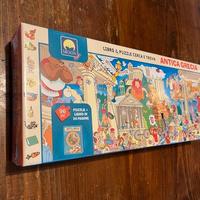 Puzzle Antica Grecia con libro Originale Nuovo