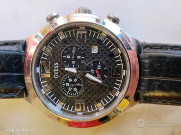 orologio cronografo datario GUESS