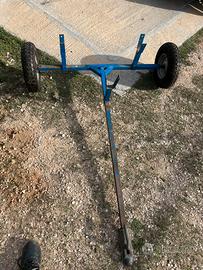 Carrello motozappa