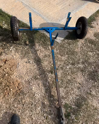 Carrello motozappa