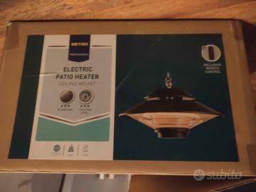 Riscaldatore Elettrico da Patio a Sospensione