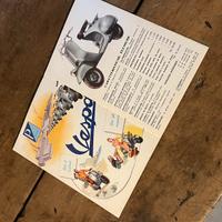 Vespa 125 Paiggio Depliant pubblicitario